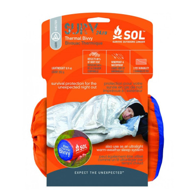 Термоспальник для полевых условий Sol Thermal Bivvy