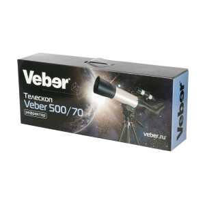 Телескоп Veber 500/70 рефрактор