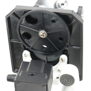 Микроскоп школьный Эврика 40х-640х (зеркало, LED)