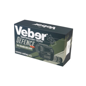 Зрительная труба Veber Defence PRO 15-45x60 ED FFP