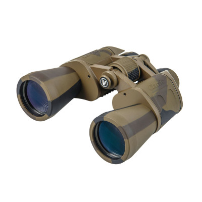 Бинокль Veber Classic БПШЦ 15x50 VRWA широкоугольный, камуфлированный