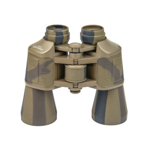 Бинокль Veber Classic БПШЦ 15x50 VRWA широкоугольный, камуфлированный