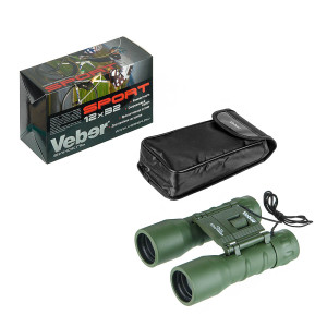Бинокль Veber Sport БН 12x32 камуфлированный Бинокль Veber Sport БН 12x32 камуфлированный