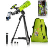 Телескоп BRESSER JUNIOR  70/400 в зеленом рюкзаке (8850610B4K000)