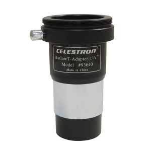 Линза Барлоу Celestron 2х с Т-адаптером, 1,25" Линза Барлоу Celestron 2х с Т-адаптером, 1,25"