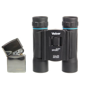 Бинокль Veber Ultra Sport БН 12x25 черный