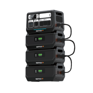 WATTICO HOME 2200 MAX NEW + 3шт. WATTICO HOME BATTERY MAX NEW
