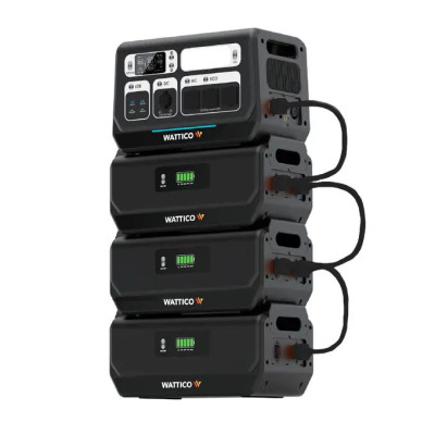 WATTICO HOME 2200 MAX NEW + 2шт. WATTICO HOME BATTERY MAX NEW