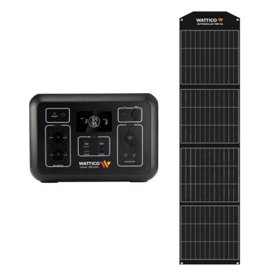 Солнечный генератор WATTICO HOME 1200 MAX + ULTRASOLAR 300S2