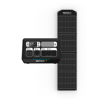 Солнечный генератор WATTICO HOME 2200 MAX + ULTRASOLAR 300S2
